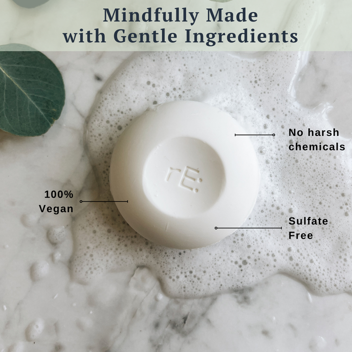 pH-Balanced Facial Bar &amp; Konjac Sponge Set