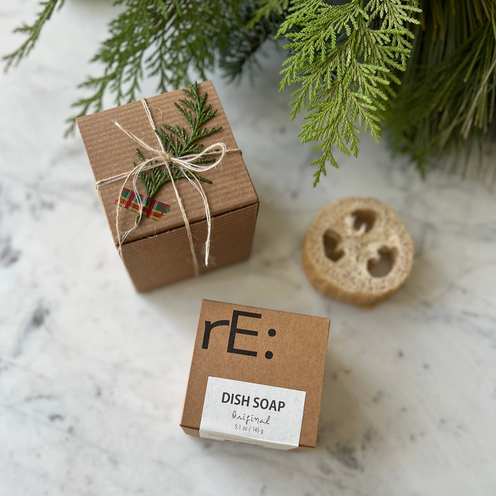 Dish Soap &amp; Loofah Slice Gift Set