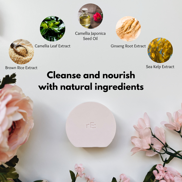 Moisturizing Shampoo Bar with Camellia Oil