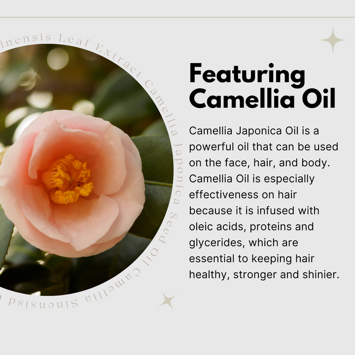 Moisturizing Shampoo Bar with Camellia Oil