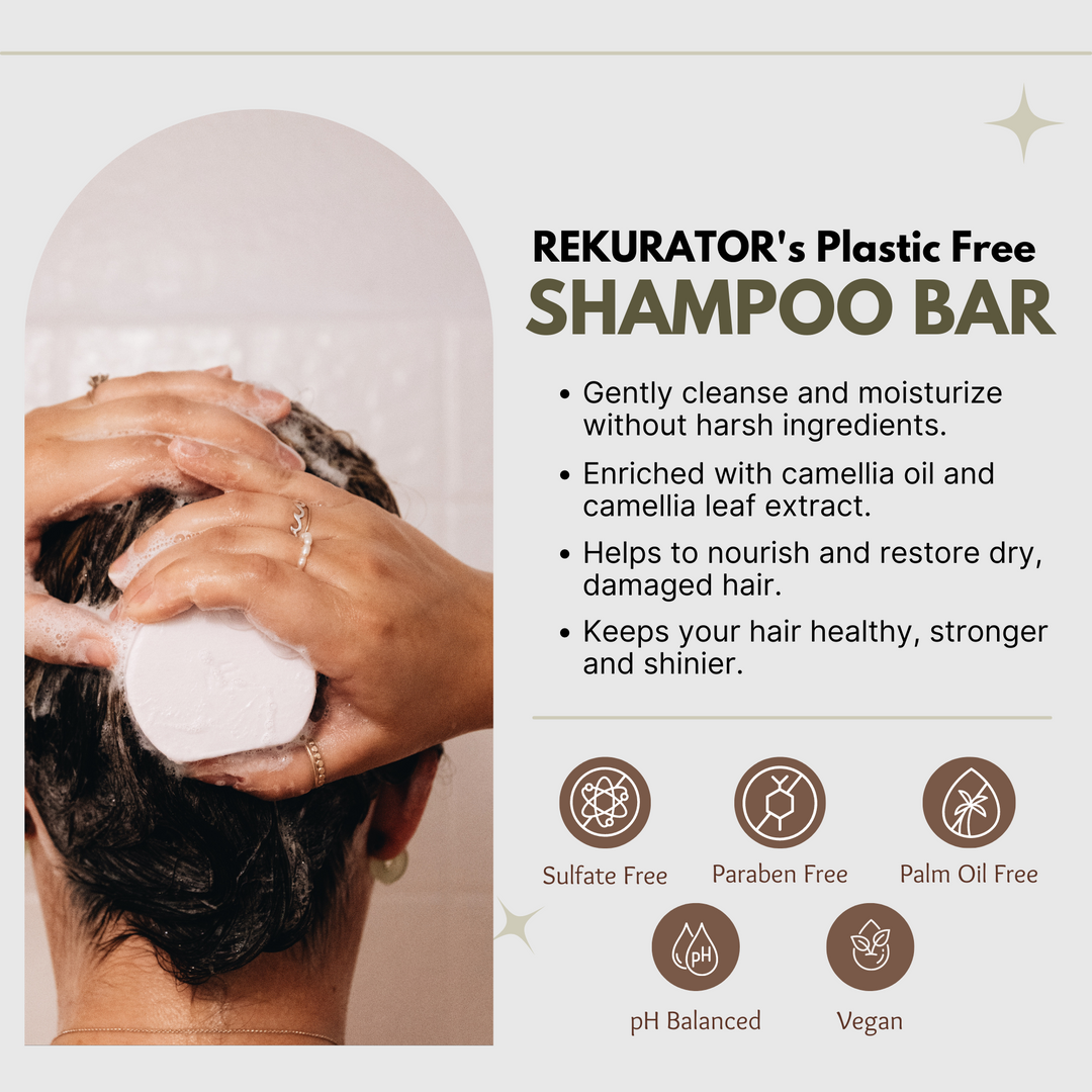 Moisturizing Shampoo Bar with Camellia Oil