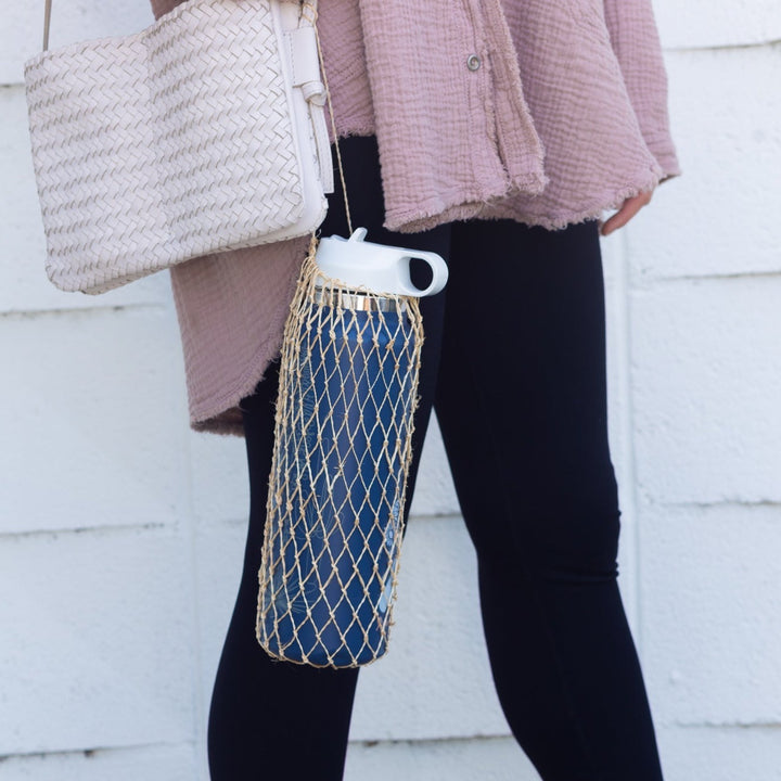 Sinamay Net/Mesh Drawstring Pouch