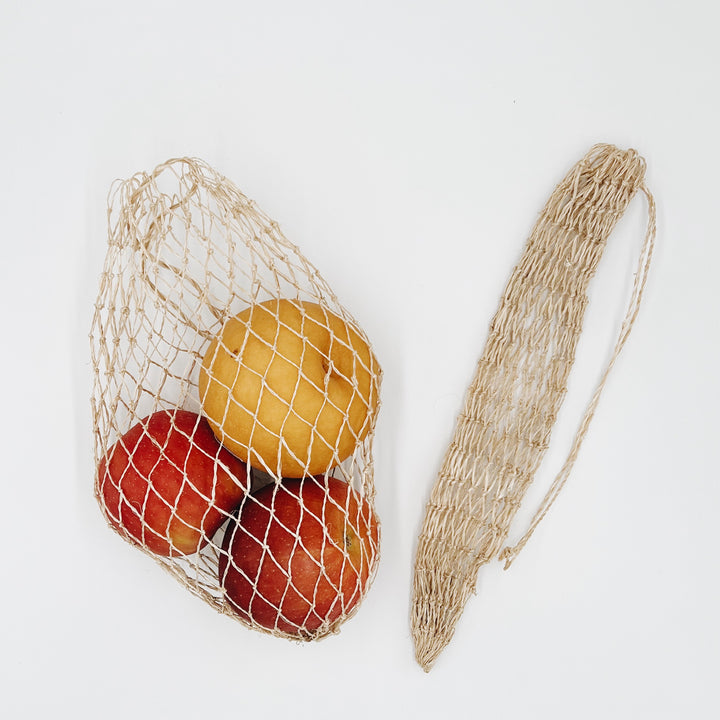 Sinamay Net/Mesh Drawstring Pouch